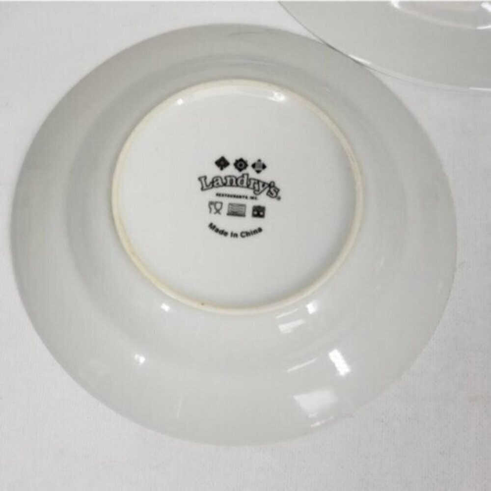 Vintage Rainforest Cafe 3 Piece Place Setting Bowl Salad Dinner Plate Br… - Picture 8 of 13